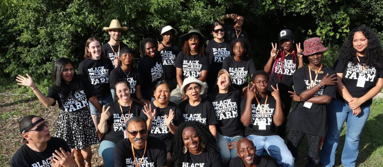 group of happy smiling people